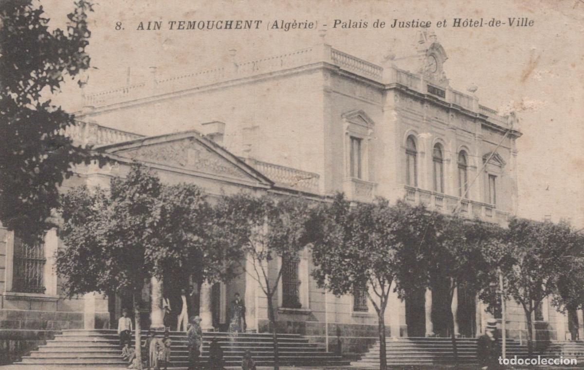 Postales: Algeria Ain Temouchent Alg&eacute;rie Wilaya D Ain T&eacute;mouchent Palais de Justice *YAC680