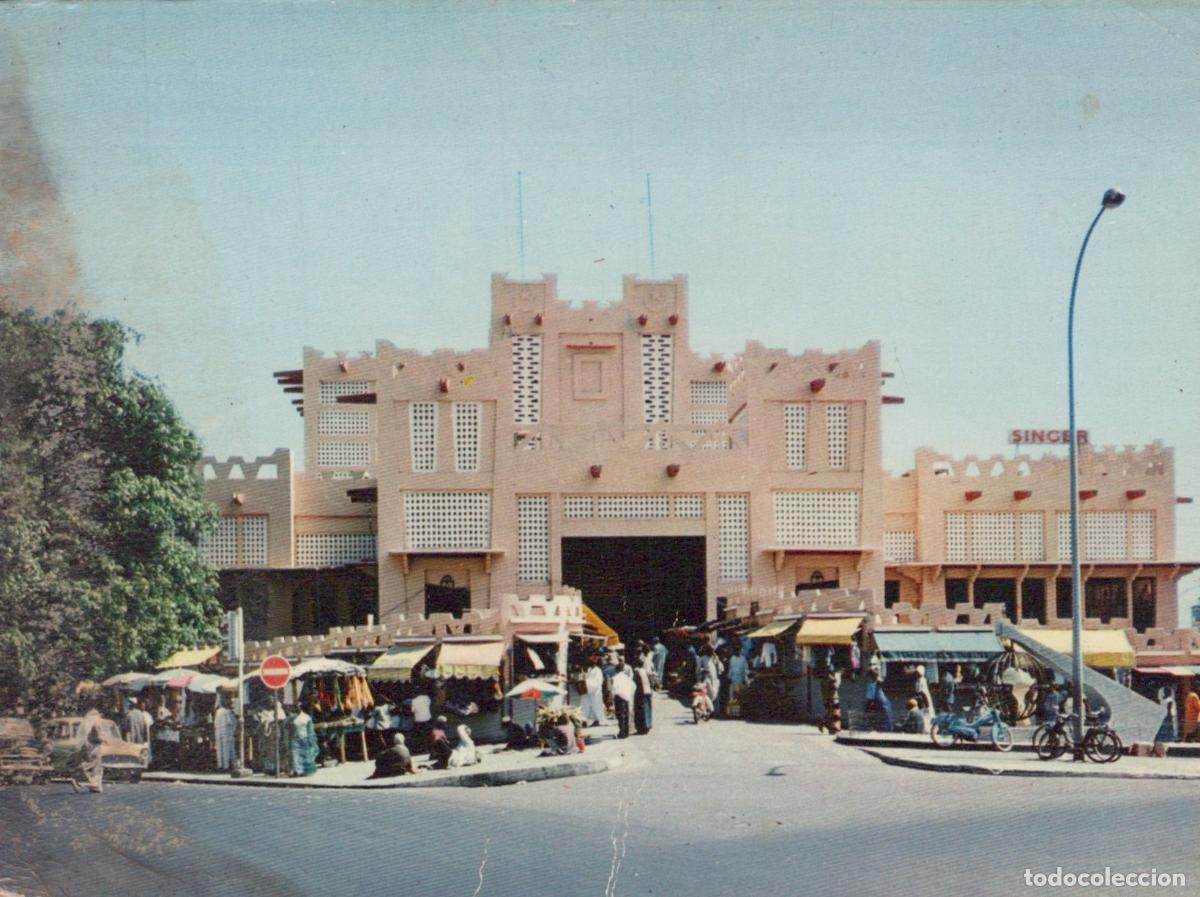 Postales: Senegal Dakar S&eacute;n&eacute;gal March&eacute; Sandaga Architecture Distinctive et Vie *YAE749