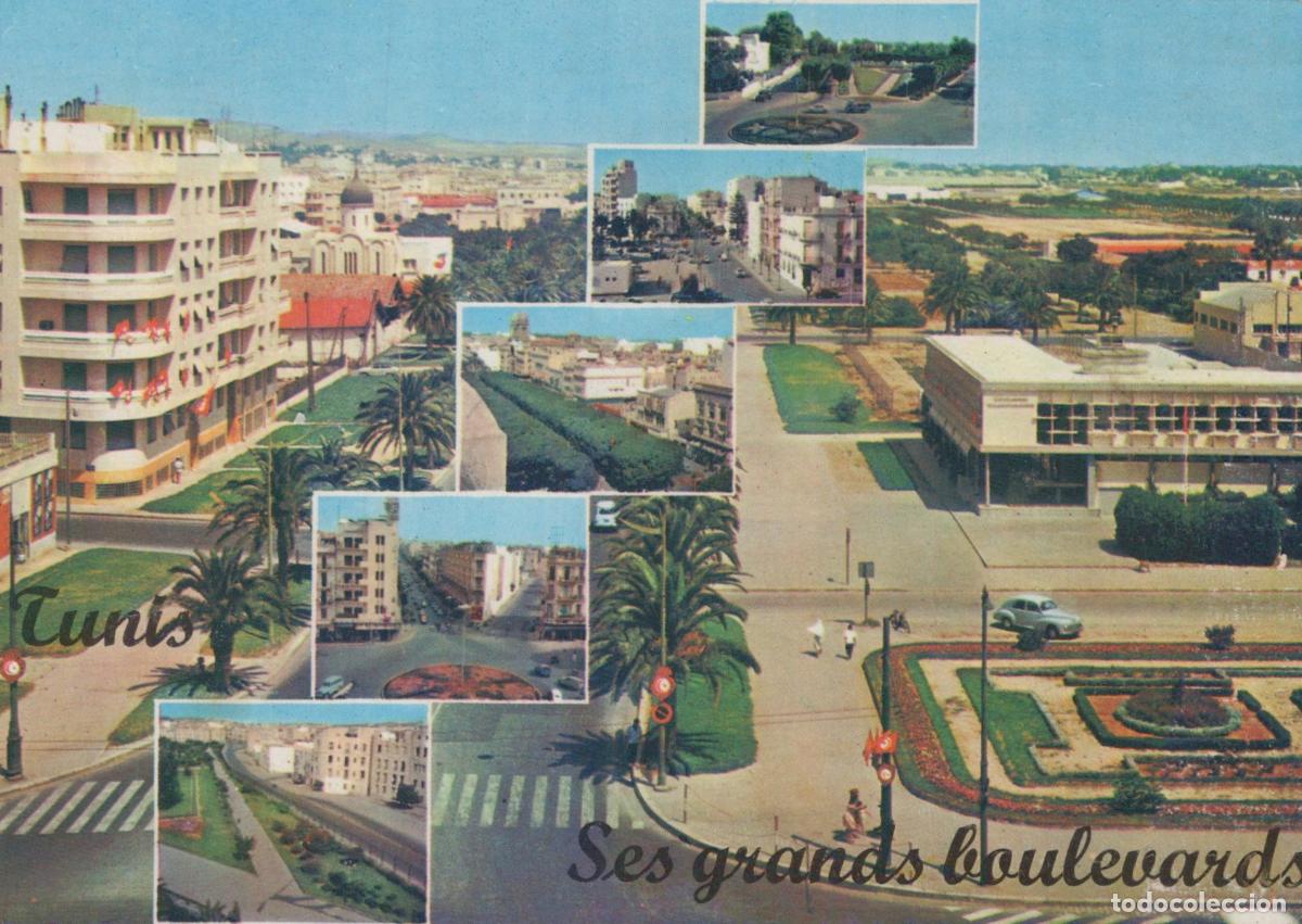 Postales: Tunisia Tunis Tunisie Grands Boulevards Architecture Urbaine Paysage *YAF362