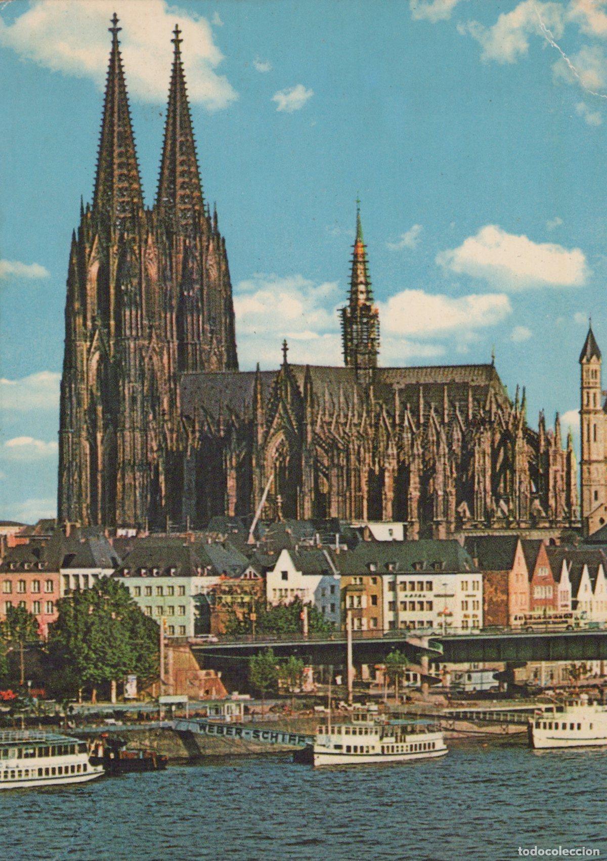 Cartes Postales: Germany Cologne Cathedral Rhine *YAG067