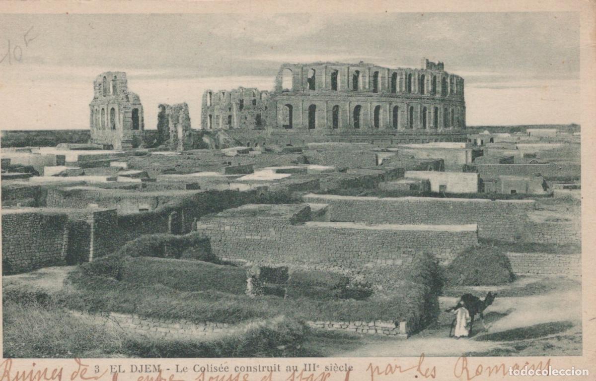 Cartes Postales: El Djem Roman Colosseum Amphitheater Ruins, Tunisia, IIIrd Century *YAG711