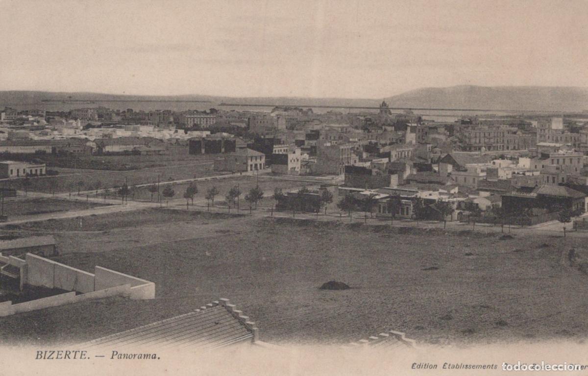 Cartes Postales: Bizerte Tunisia Panoramic City View Coastal Architecture *YAG741