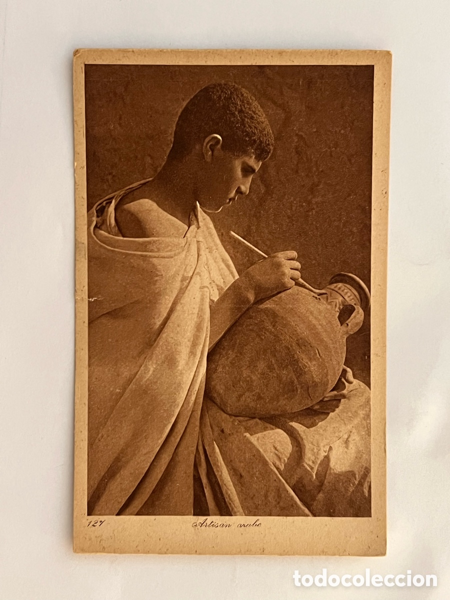 Postales: TIPOS POPULARES. ARTISAN &Aacute;RABE, ED. LEHNERT & LANDROCK (h.1910?) S/C