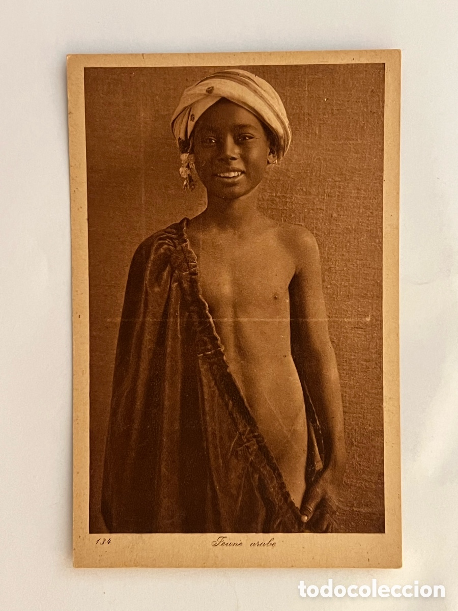 Postales: TIPOS POPULARES. JEUNE &Aacute;RABE, ED. LEHNERT & LANDROCK (h.1910?) S/C
