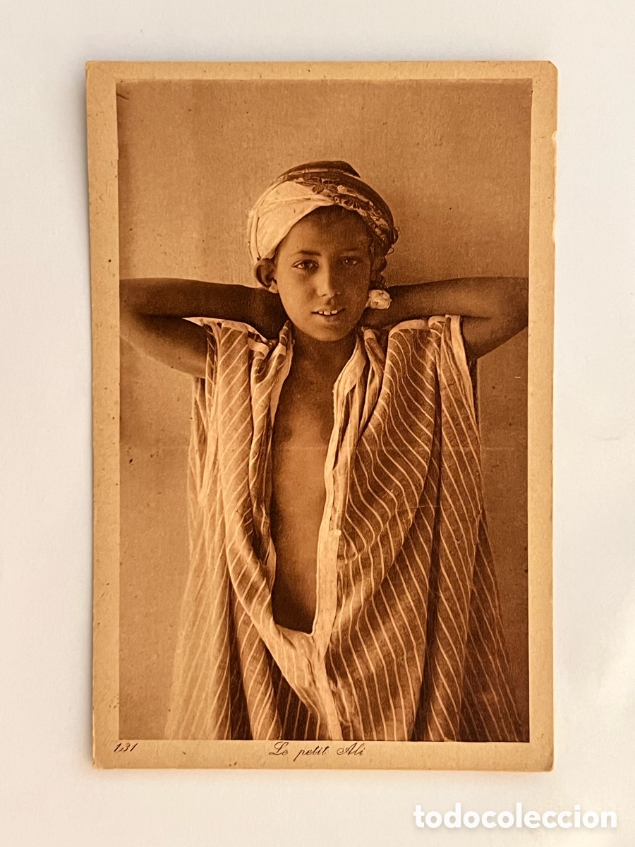 Postales: TIPOS POPULARES. LE PETIT ALI, ED. LEHNERT & LANDROCK (h.1910?) S/C