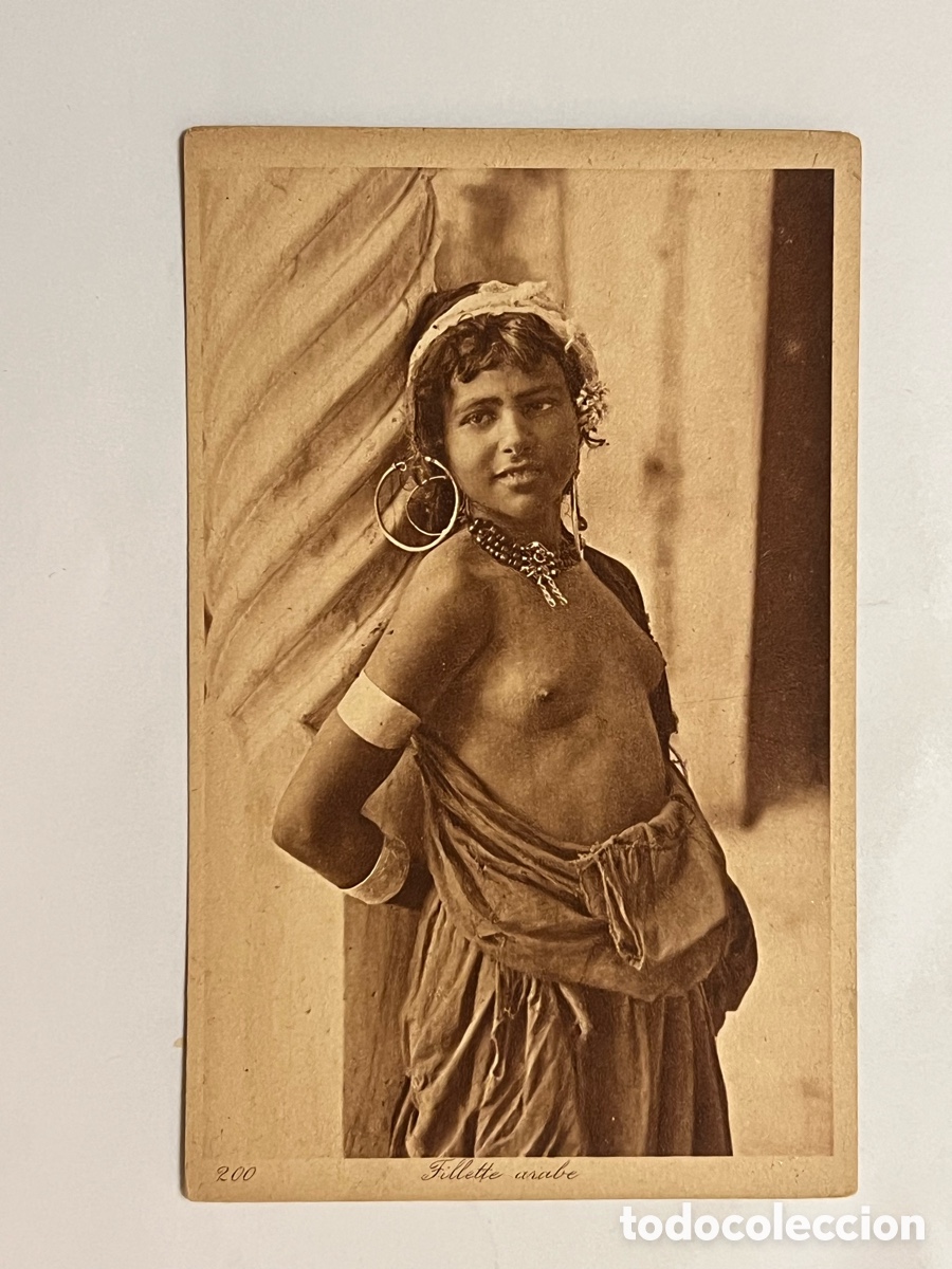 Postales: TIPOS POPULARES. FILLETTE &Aacute;RABE, ED. LEHNERT & LANDROCK (h.1910?) S/C