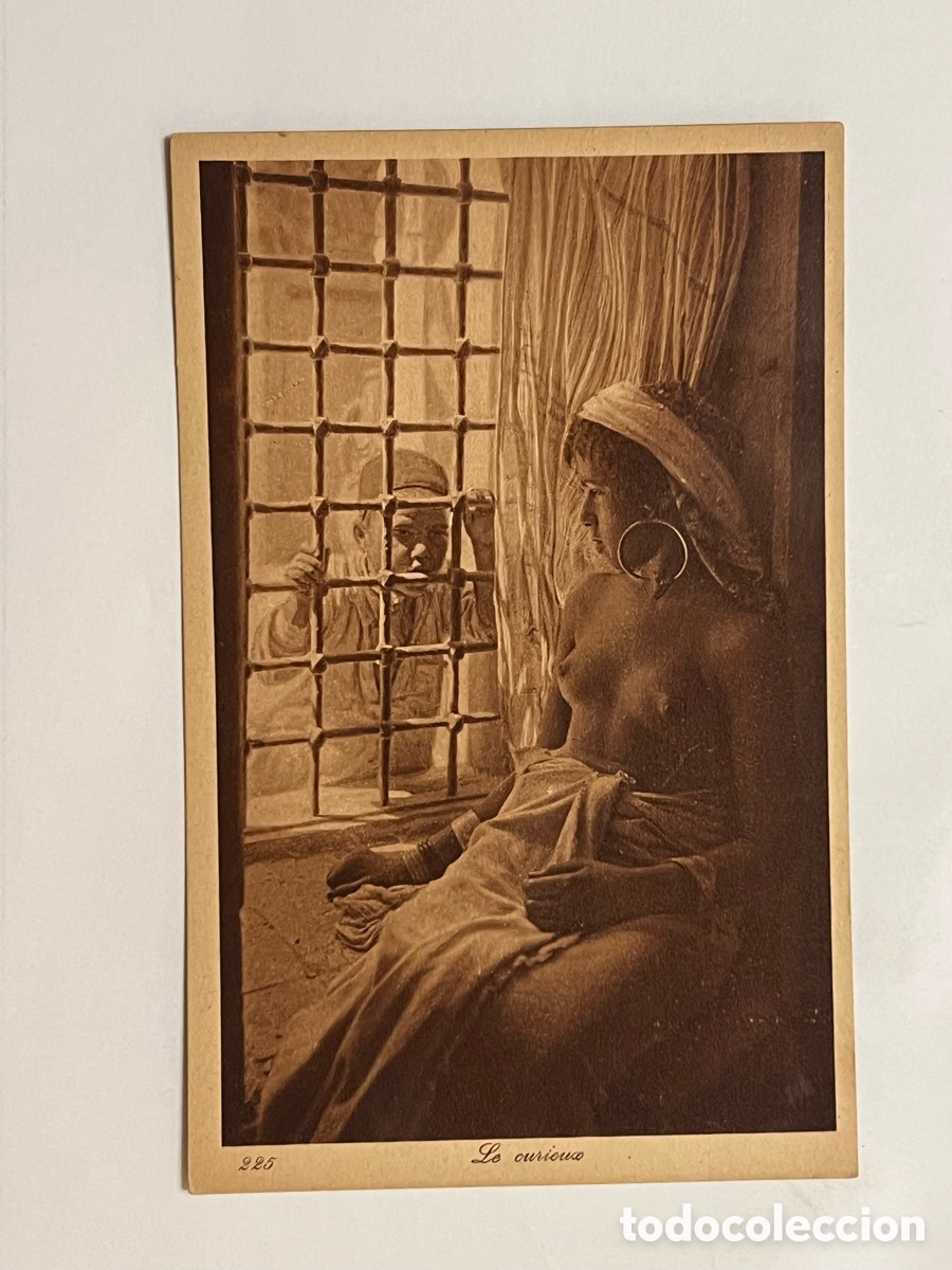 Postales: TIPOS POPULARES. LE CURIEUX, ED. LEHNERT & LANDROCK (h.1910?) S/C