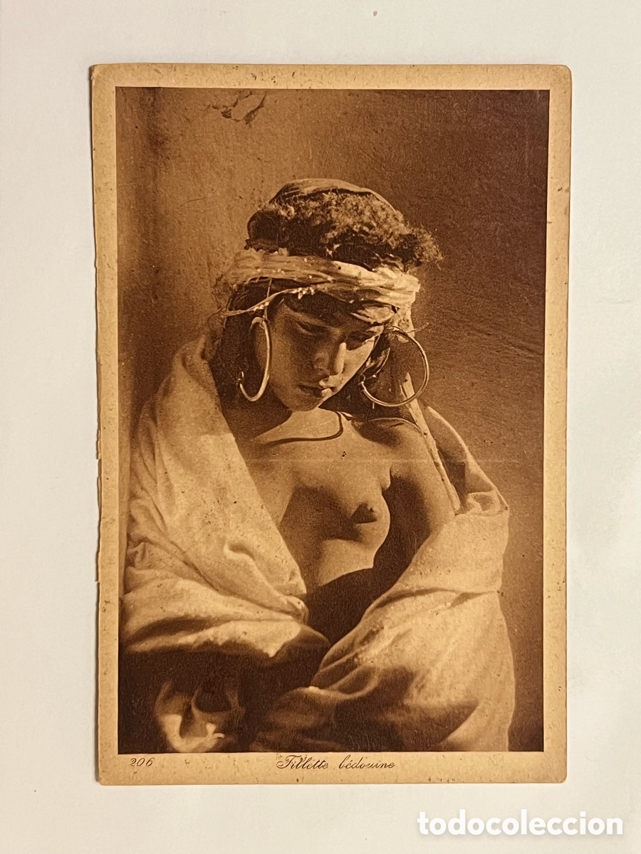 Postales: TIPOS POPULARES. FILLETTE BEDOUINE, ED. LEHNERT & LANDROCK (h.1910?) S/C