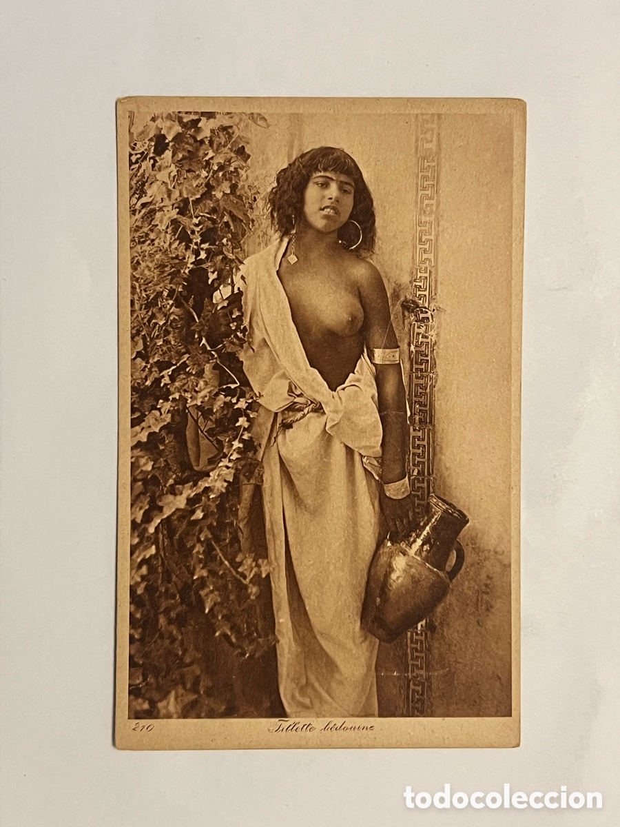 Postales: TIPOS POPULARES. FILLETTE BEDOUINE, ED. LEHNERT & LANDROCK (h.1910?) S/C
