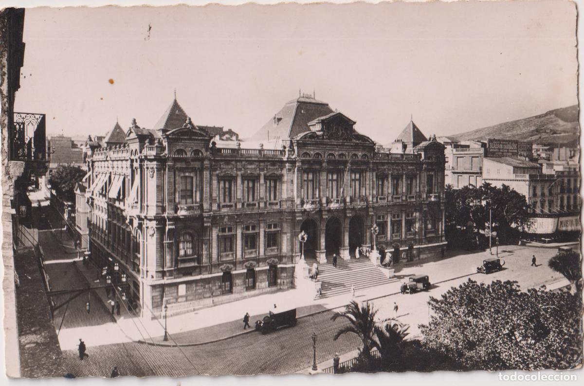 Postales: ARGELIA, ORAN, PLACE DU 1ER NOVEMBRE 1954, AYUNTAMIENTO &ndash; SOC. NORD AFRICAINE 1005 - ESCRITA
