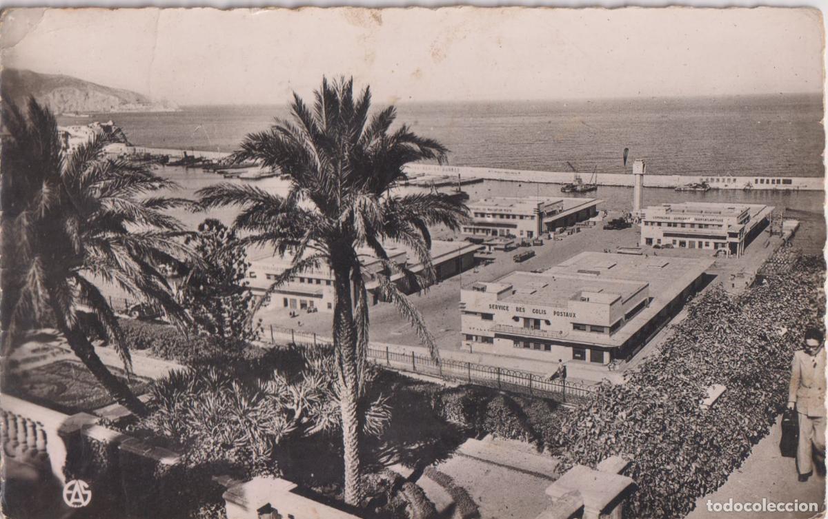 Postales: ARGELIA, ORAN, ESTACI&Oacute;N MAR&Iacute;TIMA &ndash; EDITIONS ALEXANDRE SIRECKY 14 &ndash; CIRCULADA 1957