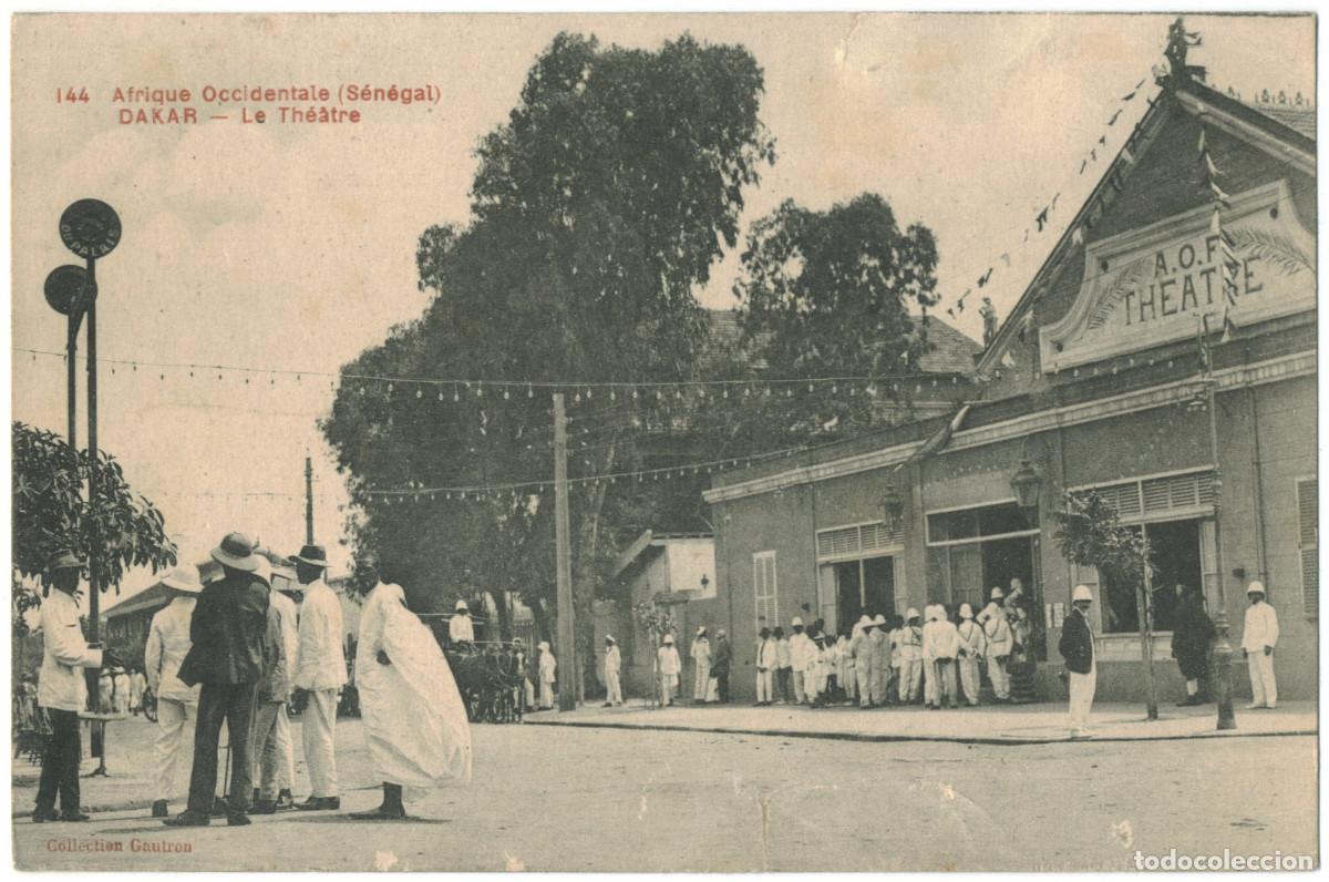 Postales: DAKAR_Th&eacute;&acirc;tre_Gautron; 144 / Teatros &Aacute;frica