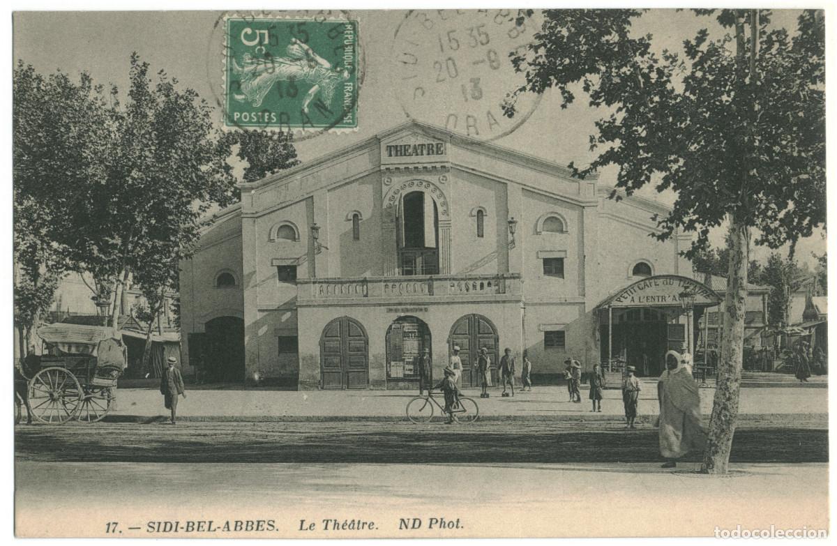 Postales: SIDI-BEL-ABB&Egrave;S_Th&eacute;&acirc;tre_ND; 17 / Teatros &Aacute;frica