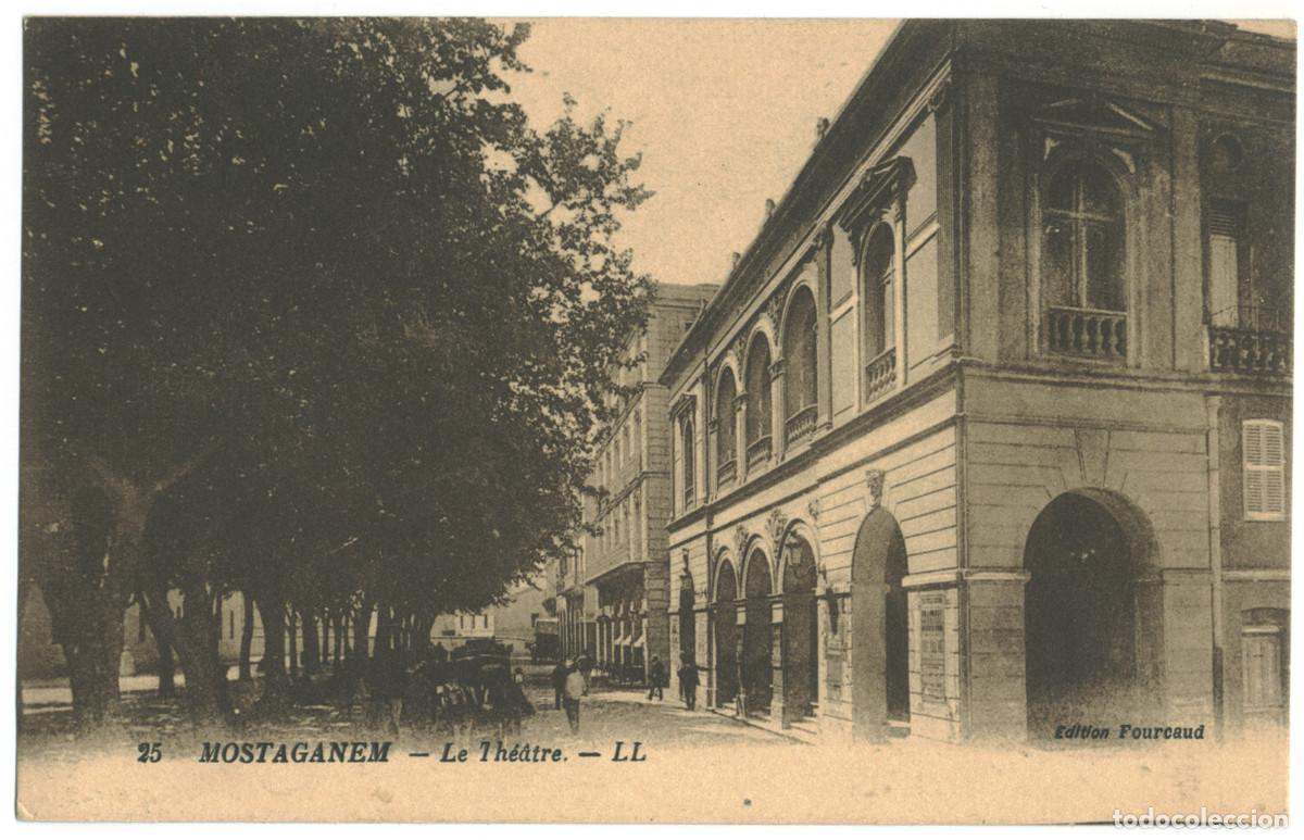 Postales: MOSTAGANEM_Th&eacute;&acirc;tre_L&eacute;vy; 25 / Teatros &Aacute;frica