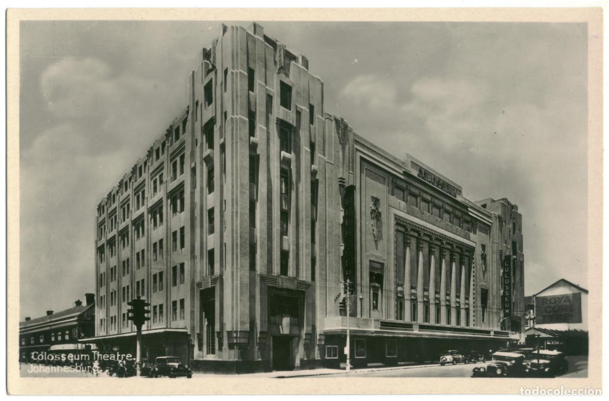 Postales: JOHANNESBURG_Colosseum_Newman Art / Teatros &Aacute;frica