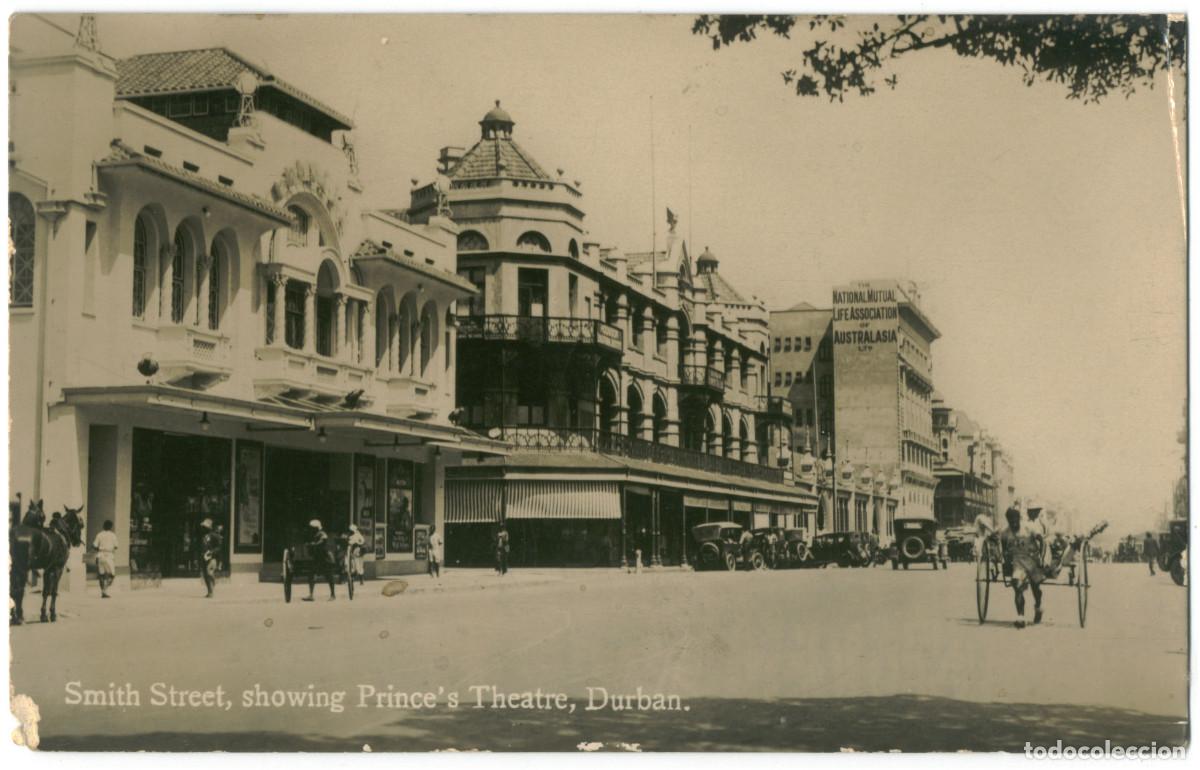 Postales: DURBAN_Smith Street & Prince's Theatre_Sin datos / Teatros &Aacute;frica