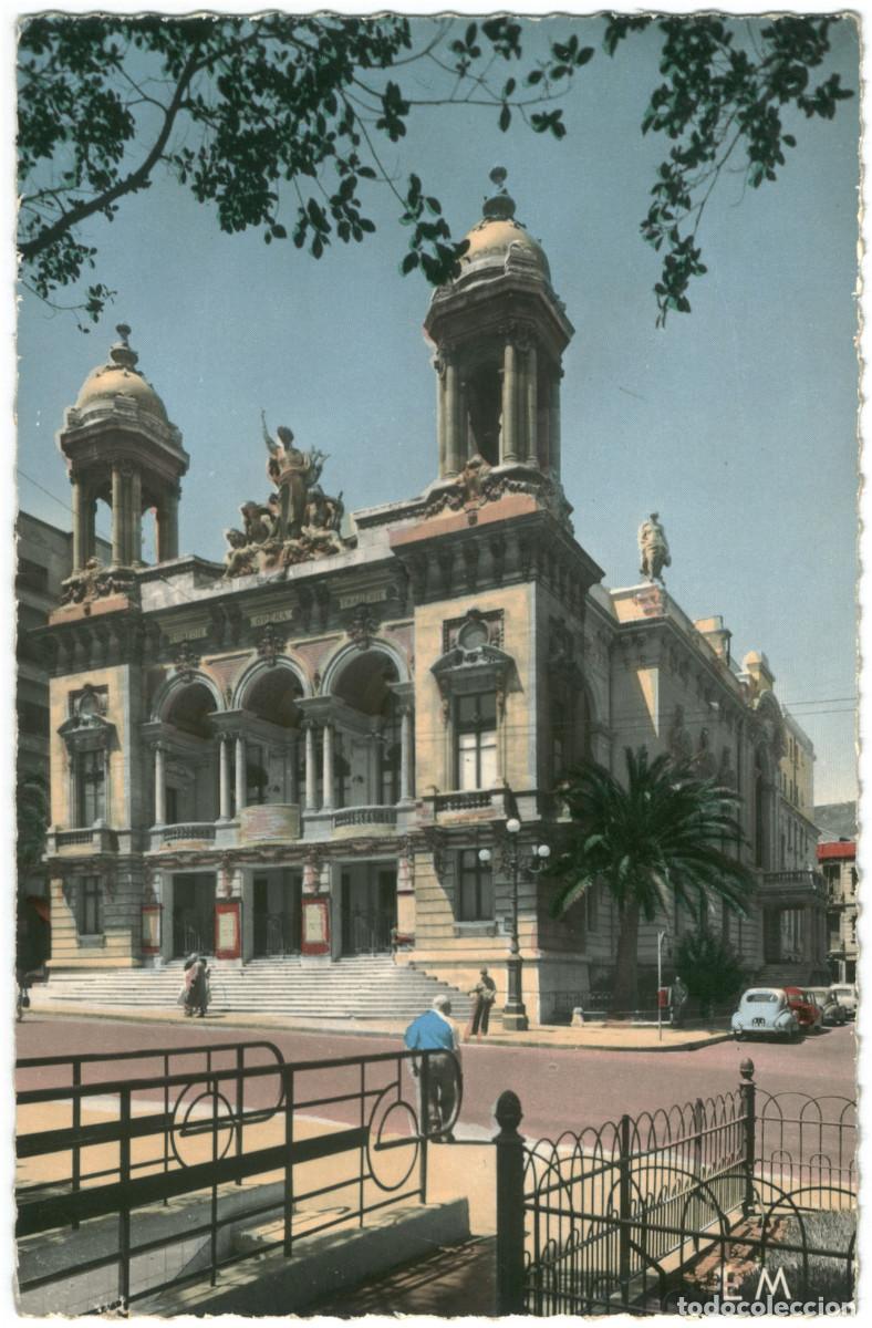 Postales: ORAN (Wahran)_Th&eacute;&acirc;tre Municipal_Combi / Teatros &Aacute;frica