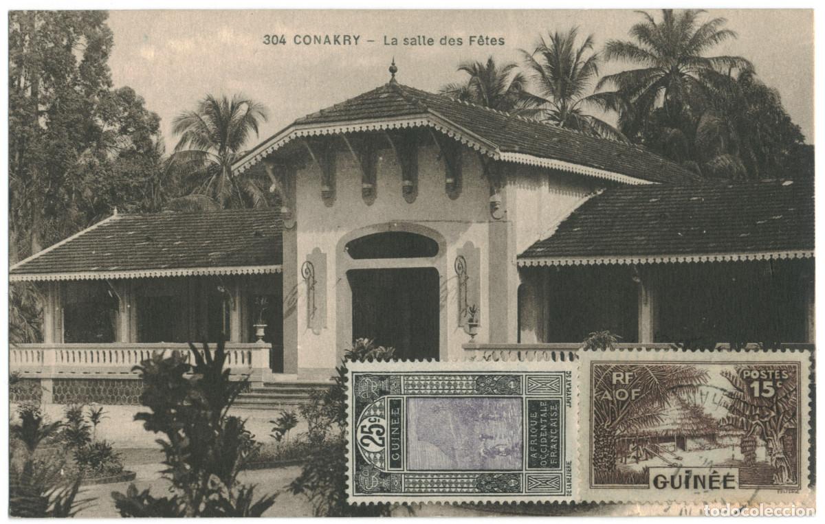 Postales: CONAKRY_Salle des F&ecirc;tes_E. Habkouk ; 304 / Teatros &Aacute;frica