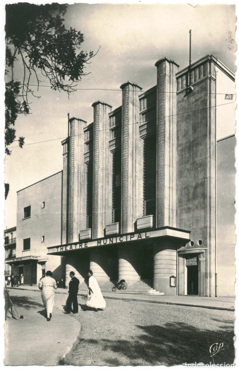 Postales: BOUGIE_Th&eacute;&acirc;tre Municipal_CAP; 102 / Teatros &Aacute;frica