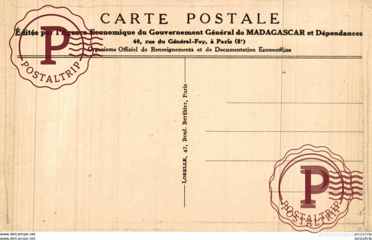 Postales: MADAGASCAR. RECHERCHE DE LOR - Foto 2