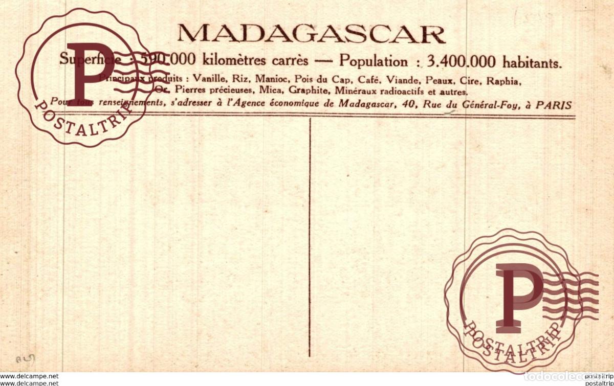 Postales: MADAGASCAR Village Merina - Foto 2