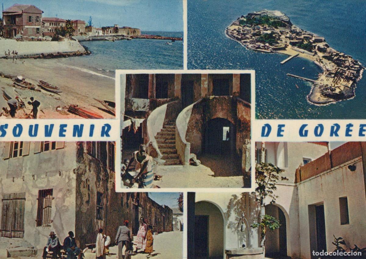 Postais: Senegal Goree Island Souvenir de Aerial View Beach Street Scenes *YAP655