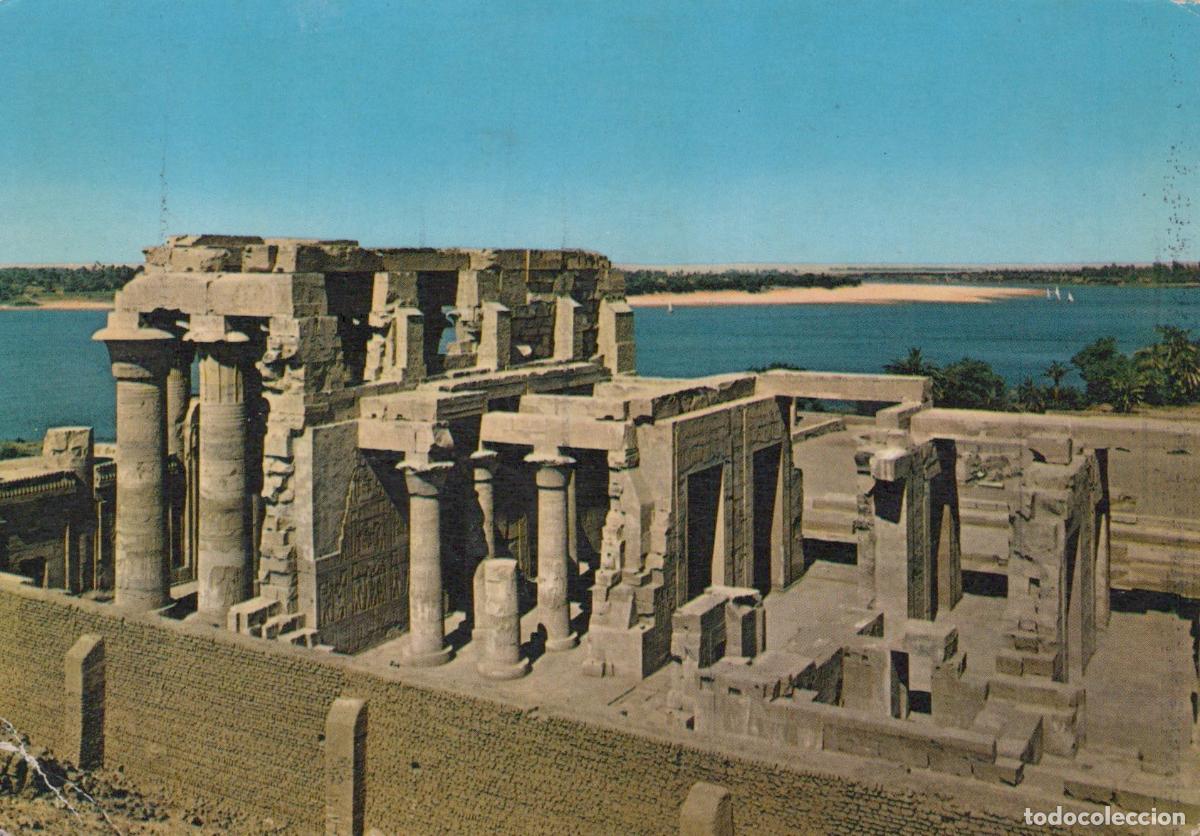 Cartoline: Egypt Kom Ombo Temple of Sobek and Haroeris Ancient Ruins Nile River *YAR250