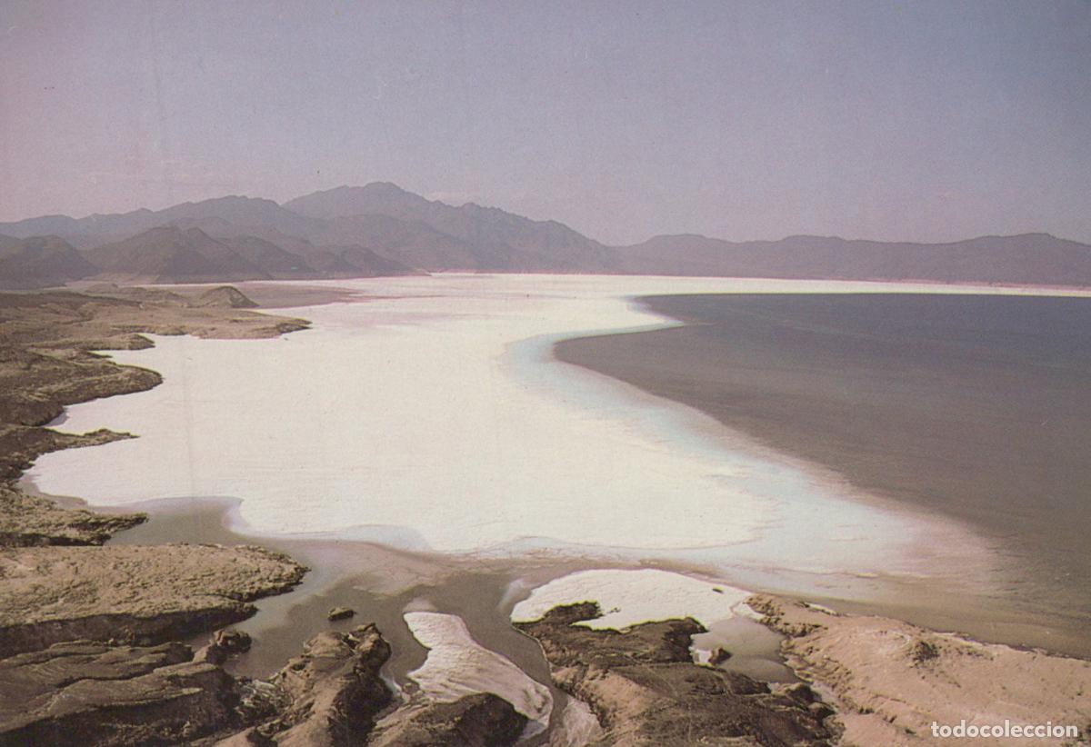 Postales: Djibouti Lac Assal Salt Lake Landscape Mountains Aerial View *YAR814