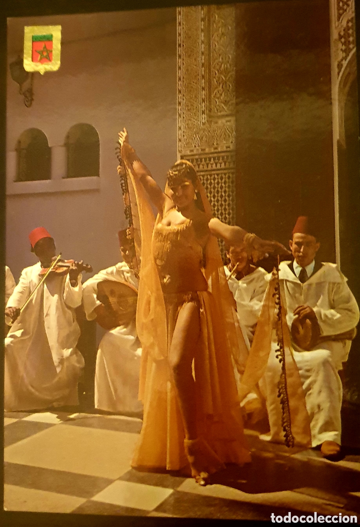 Postales: POSTAL - CASABLANCA BAILARINA - IMAGENES ESCUDO DE ORO SEGUNDA COLECCI&Oacute;N DE AFRICA EXOTICA