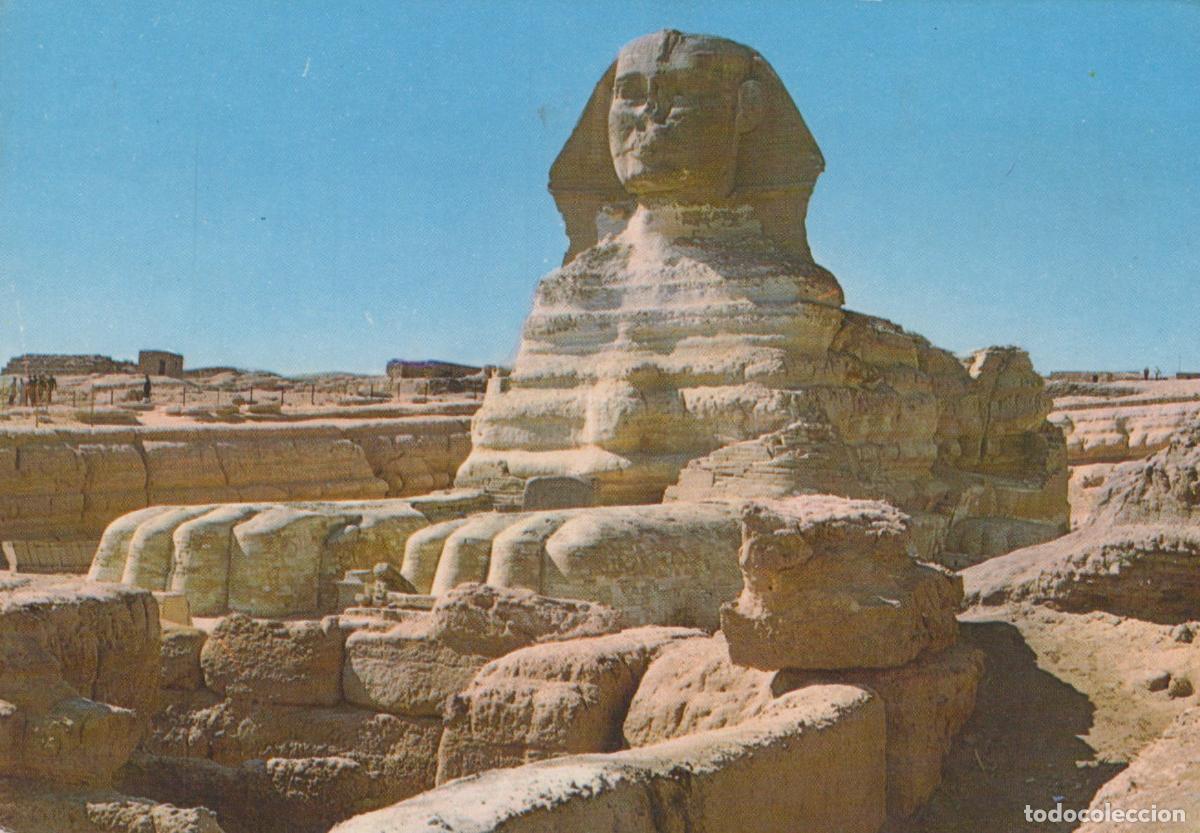 Cartes Postales: Egypt Gizeh Giza the Sphinx Ancient Monument Desert Landscape *YAV695