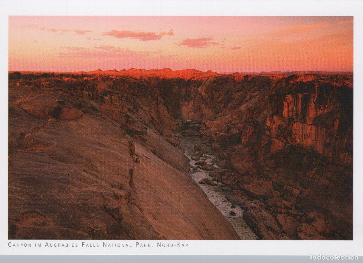 Postales: South Africa Augrabies Falls National Park Canyon Sunset Unposted *YAV759