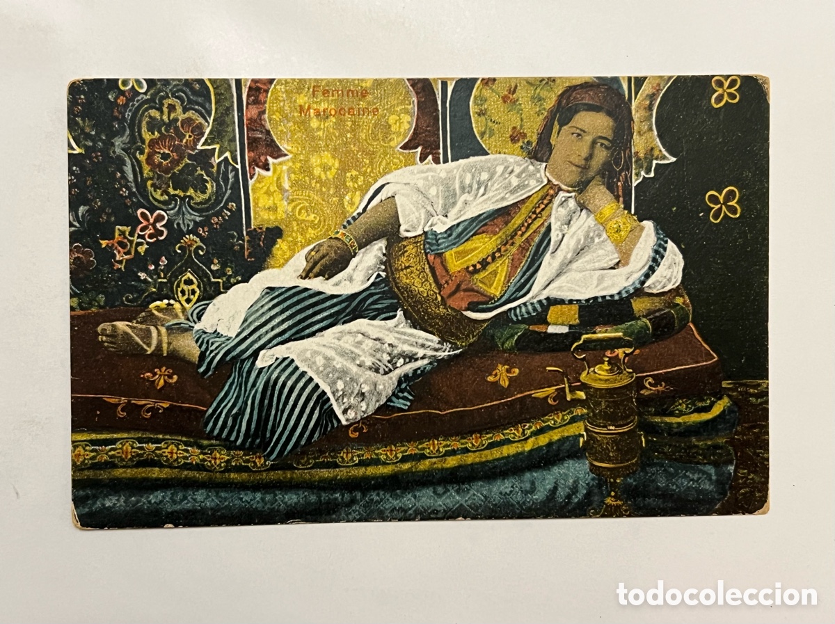 Postales: MARRUECOS. Postal Femme Marocaine&hellip; Sin datos editor.. (h.1920?) S/C