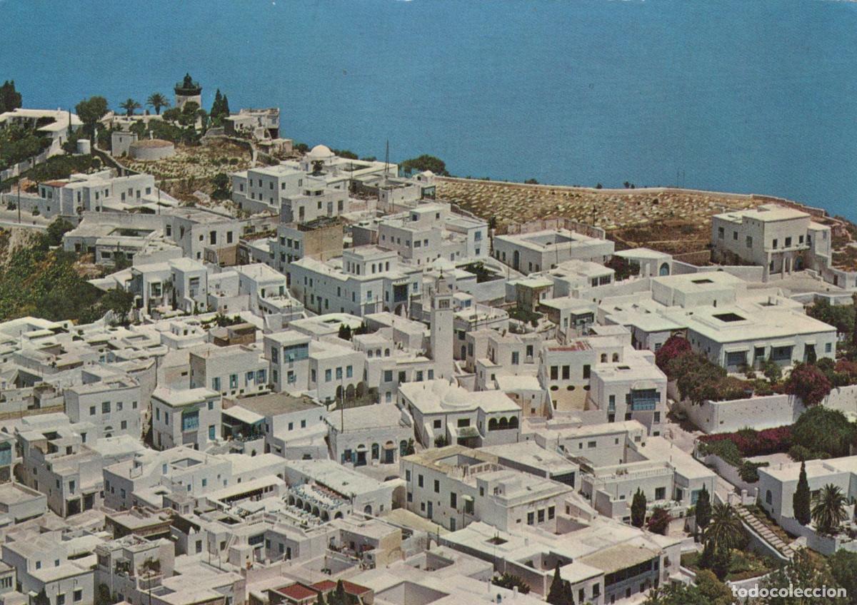 Cartoline: Tunisia Sidi Bou Said The Typical Village Coastal Landscape Unposted *YAY294