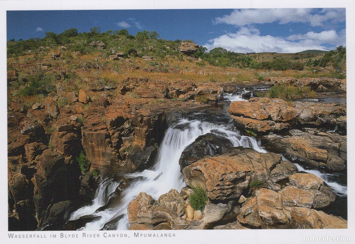 Postcards: South Africa Blyde River Canyon Waterfall Landscape Unposted *YAY323