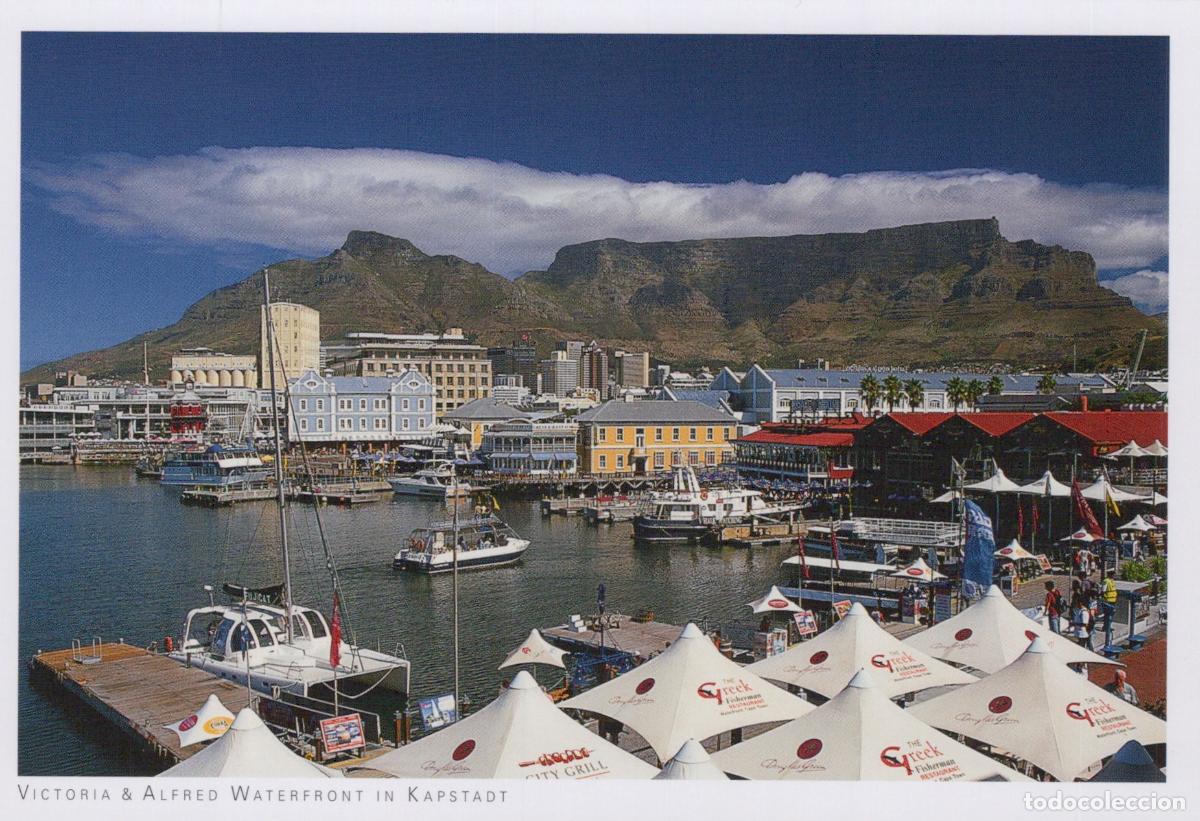 Cartoline: South Africa Cape Town Victoria Alfred Waterfront Table Unposted *YAY436