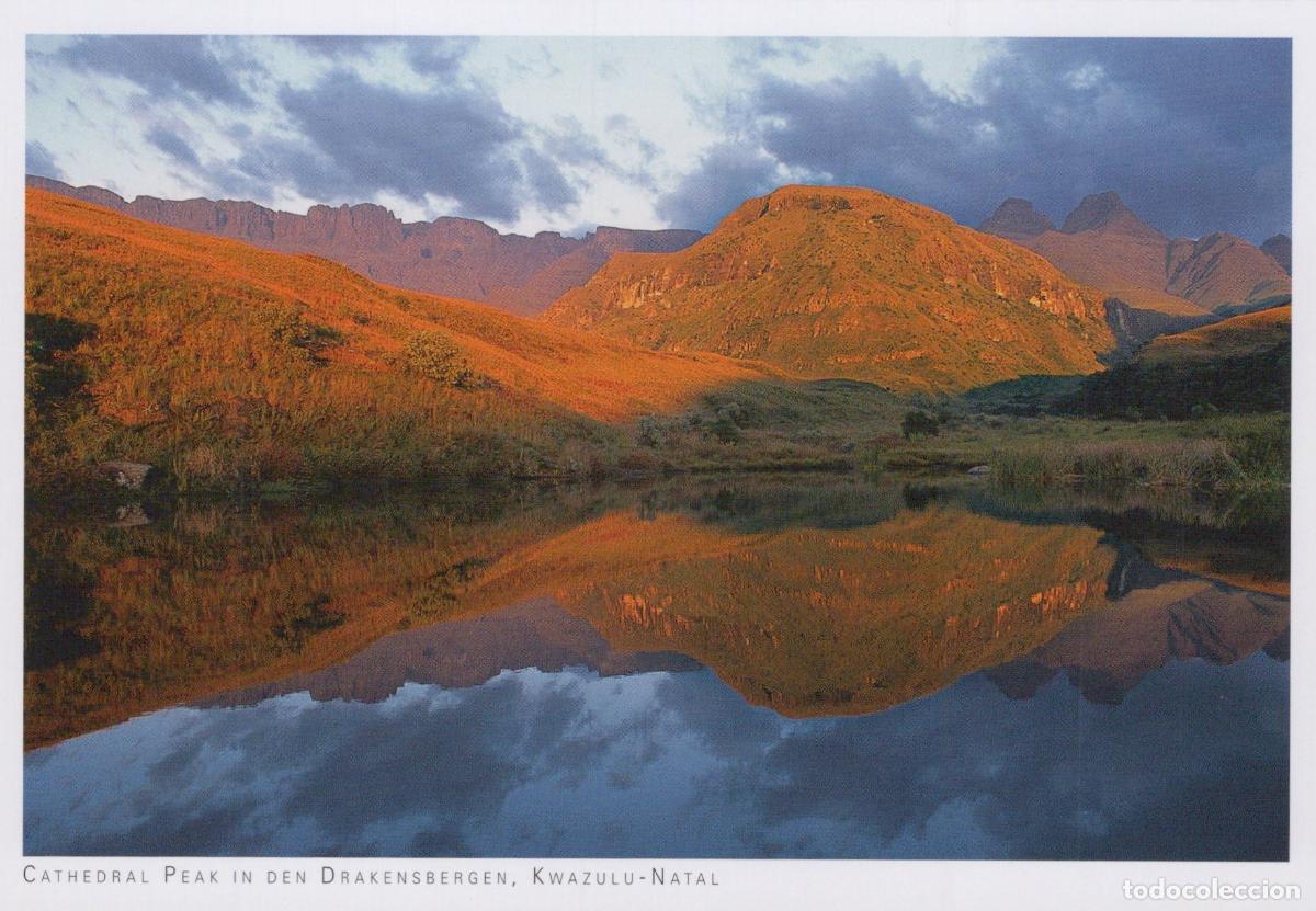Postales: South Africa Cathedral Peak Drakensberg Mountains Landscape Unposted *YAY335