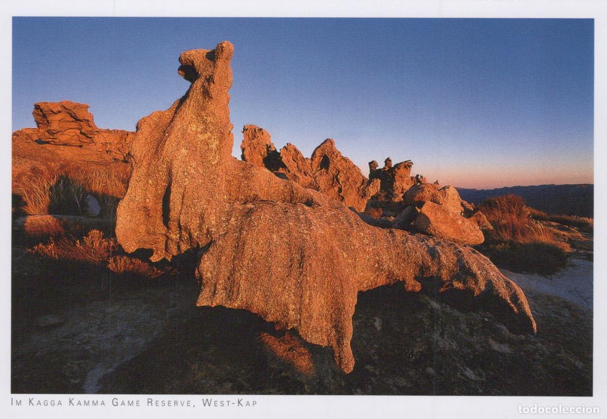 Postales: South Africa Kagga Kamma Game Reserve Rock Formations Unposted *YAY175