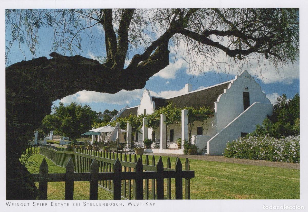 Postais: South Africa Stellenbosch Spier Estate Vineyard Architecture Unposted *YAY191