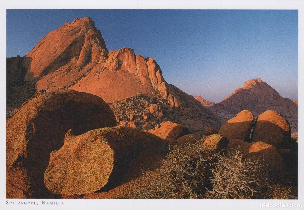 Postcards: Namibia Spitzkoppe Mountain Landscape Desert Rock Formation Unposted *YAY533