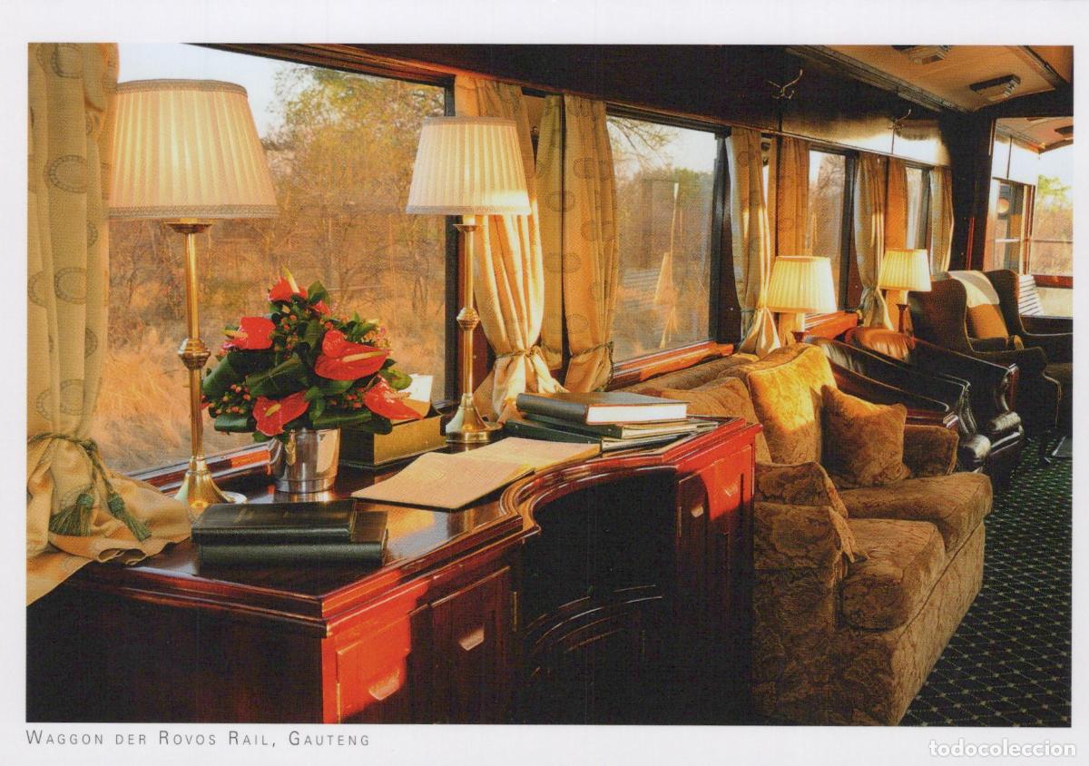 Postcards: South Africa Rovos Rail Luxury Train Interior Unposted *YAY370