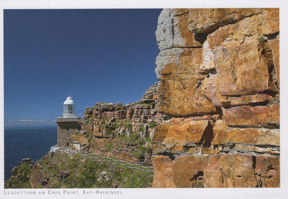 Postcards: South Africa Cape Town Cape Point Lighthouse On Peninsula Rocky Unposted *YAY555