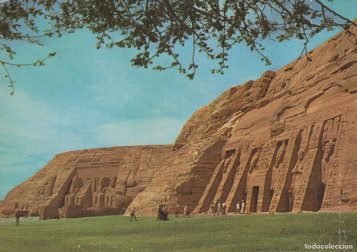 Postales: Egypt Abu Simbel General View of the Temple Ancient Architecture *YAY528