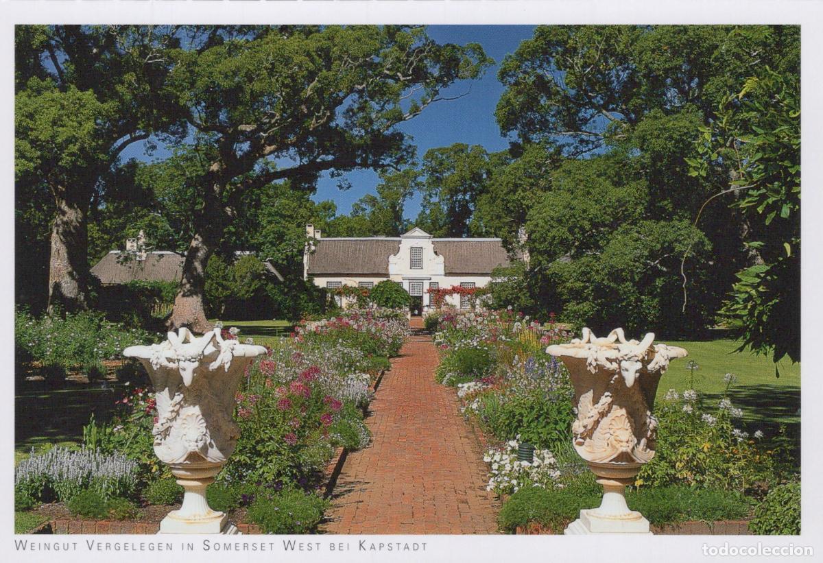 Postales: South Africa Somerset West Vergelegen Vineyard Cape Town Garden Unposted *YAY684