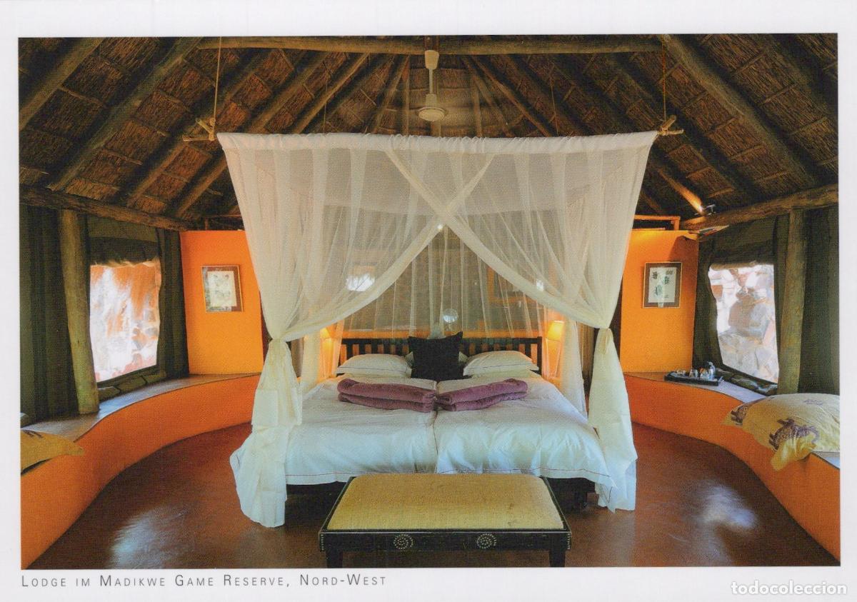 Postales: South Africa Madikwe Game Reserve Lodge Interior Bedroom With Unposted *YAY688
