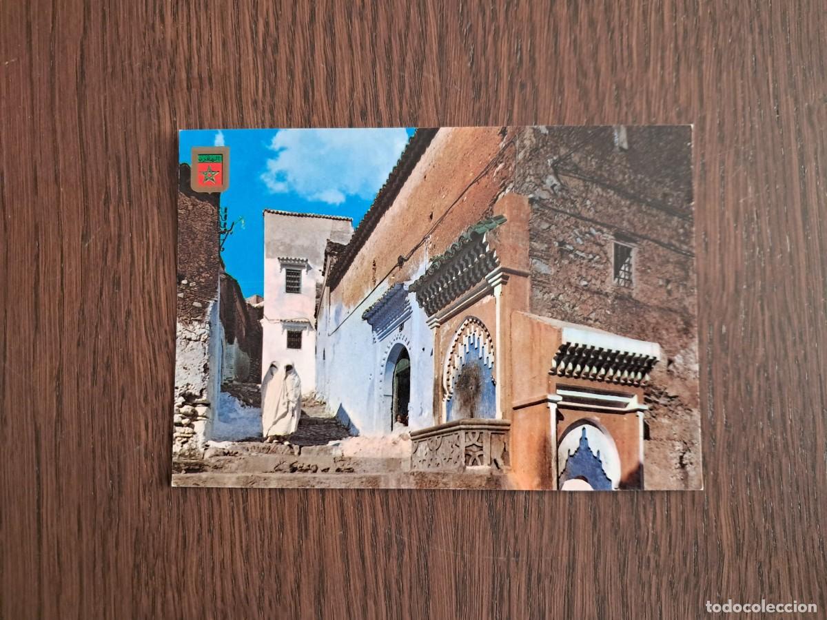 Postales: postal de Marruecos, puerta Nokba, Cahouen n&ordm; 6.