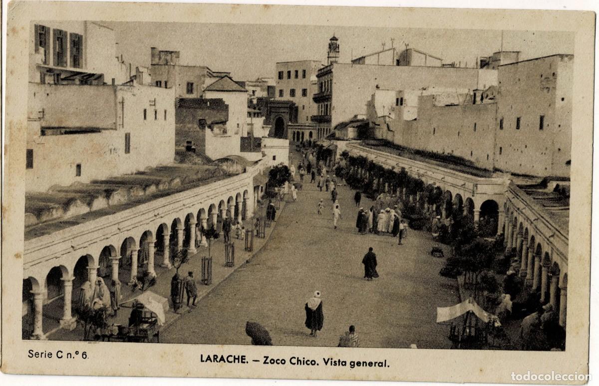 Postales: POSTAL DE MARRUECOS. LARACHE. ZOCO CHICO. VISTA GENERAL. P-AFyMA-980