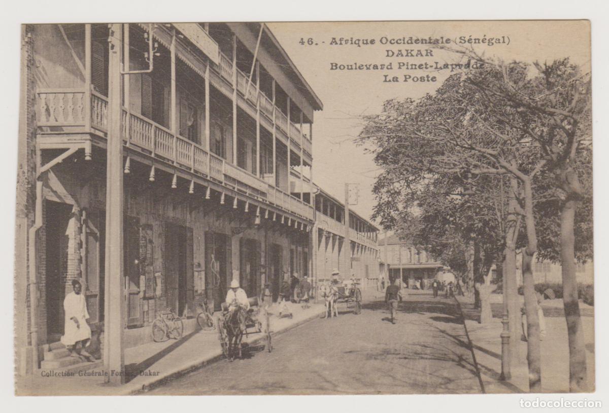 Postales: TARJETA POSTAL - DAKAR - AFRIQUE OCCIDENTALE (SENEGAL) - N&ordm; 46 - COLLECTION GENERALE FORTIER
