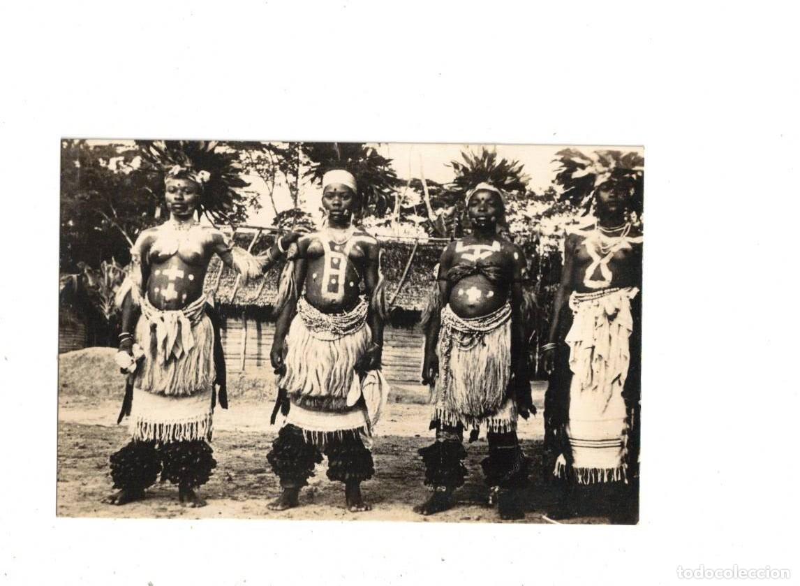 Postales: GUINEA ESPA&Ntilde;OLA. 154 BAILARINAS
