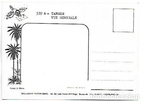 Postales: VUE GENERALE.- TANGER / MARRUECOS - Foto 2