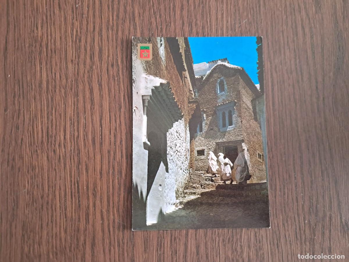 Postales: postal de Marruecos, calle medaka, Chaouen n&ordm; 13.